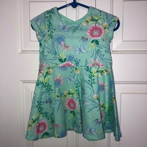 Mint Dress with Flowers